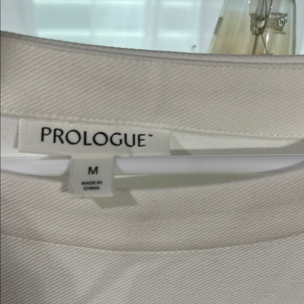 Prologue Ivory Short Sleeve Top - Picture 2 of 3